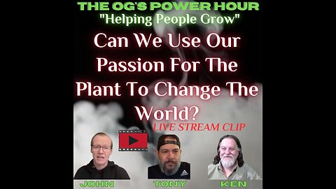 Can We Use Are Passion For The Plant To Change The World?