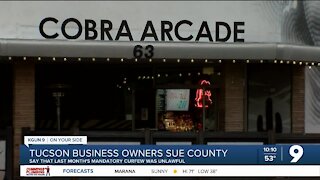 Tucson business owners file lawsuit against county's mandatory curfew