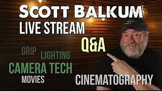 LIVE STREAM 1-6-23 - First Stream Of 2023 - Let's Talk About Filmmaking! Bring Your Questions!