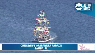 Aerials from Gasparilla Children's Parade