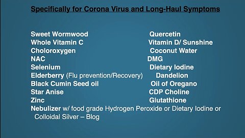 Dr. Jana Schmidt |“Specifically For Corona Virus And Long-Haul Symptoms"