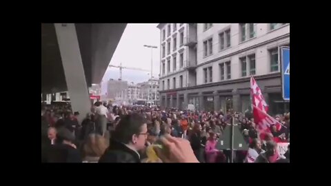 SWITZERLAND - Zurich Rising Up In Protest Against Mandates