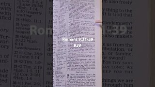 Hope for believers in Christ | Romans 8 31 39 #shorts #romans #scripture