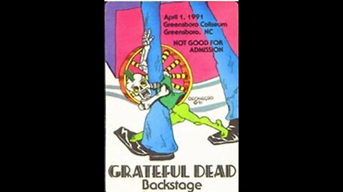 Grateful Dead [1080p Remaster] April 1, 1991 - Greensboro Coliseum - Greensboro, NC