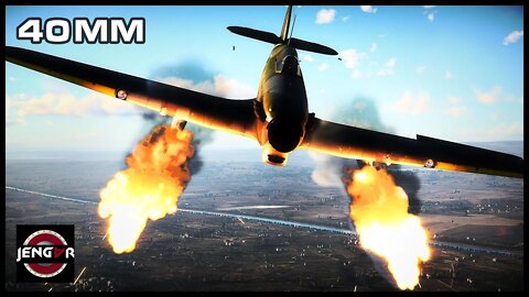 40mm MONSTER! Hurricane Mk IV - Britain - War Thunder!