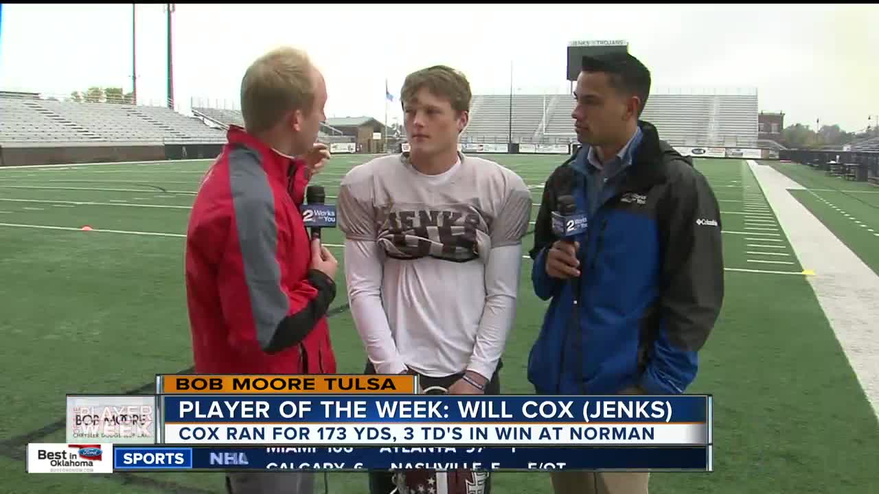 Player of the Week: Will Cox