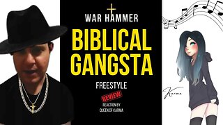 WAR HAMMER IS A BIBLICAL GANGSTA | BAD RAP SONG REACT