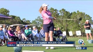 LPGA Hall Of Famer Betsy King hosts Golf Clinic in West Palm