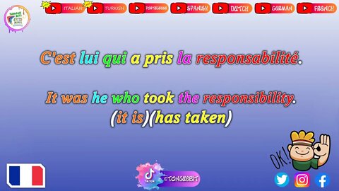 New French Sentences! \\ Week: 7 Video: 1 // Learn French with Tongue Bit!
