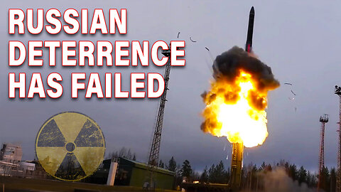 Russian Deterrence has COMPLETELY FAILED - the escalation continues #russia #ukraine #ww3