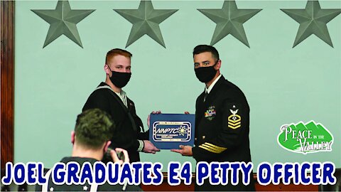 Joel Graduates to E4 in the Navy Nuclear Power in South Carolina - E60