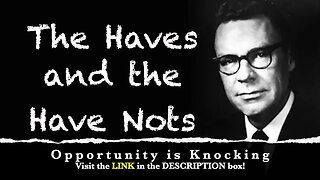 Earl Nightingale The Haves and the Have Nots Audio Recording