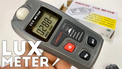 Cheap Leaton Digital Lux Meter Review