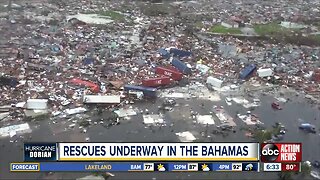Rescues underway in the Bahamas