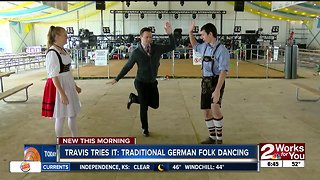 Travis Tries It: Traditional German Dance