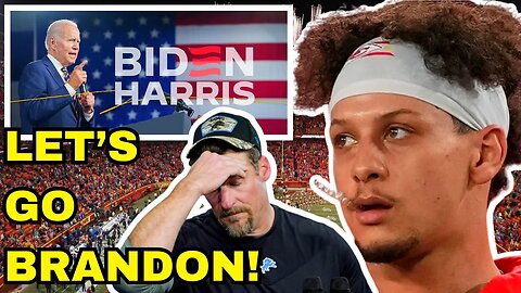 Chiefs Lions NFL KICKOFF is INVADED By BIDEN's $25 MILLION AD CAMPAIGN after PANIC TRUMP Poll!