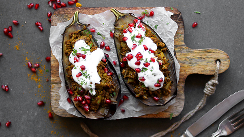 Delicious stuffed curry eggplant recipe