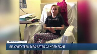 Beloved teen Stella Usiak dies after lengthy cancer fight
