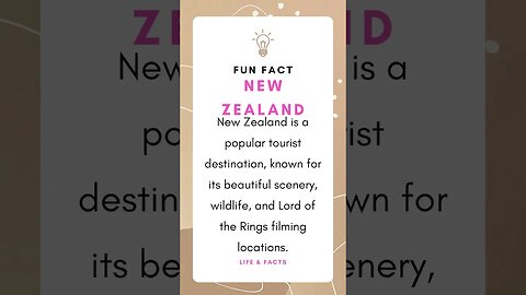 Fun Facts New Zealand