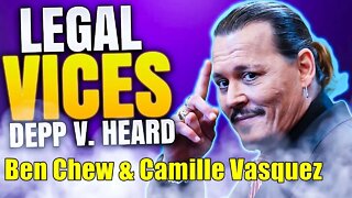 Johnny Depp's lawyers, Camille Vasquez and Ben Chew talk about the trial.