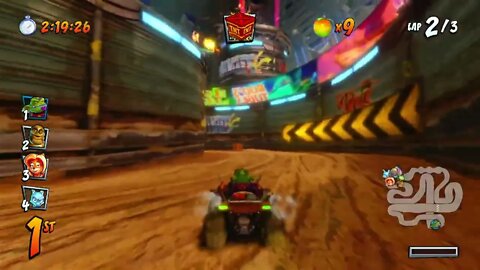 Tiny Arena Mirror Mode Nintendo Switch Gameplay - Crash Team Racing Nitro-Fueled