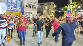 BANDA MARCIAL PAULO FERNANDO 2023 NO 41º ENCONTRO DE BANDAS E FANFARRAS 2023 EM PONTA DE PEDRAS 2023