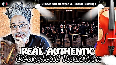 🎶🎻CLASSICAL WEEK REACTION to "Dimash Qudaibergen & Placido Domingo - The Pearl Fishers’ Duet"🎻🎶