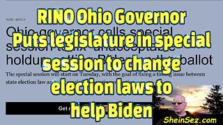 RINO Ohio Governor Puts legislature in special session to change election laws to help Biden-541
