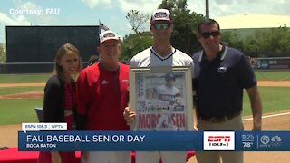 FAU baseball holds senior day