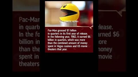 PacMan Grossed 1 Billion