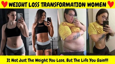 Women Weight Loss Transformation | Fat To Fit Transformation | Women's Edition
