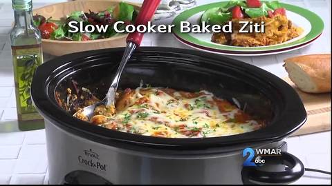 Mr. Food - Slow Cooker Baked Ziti