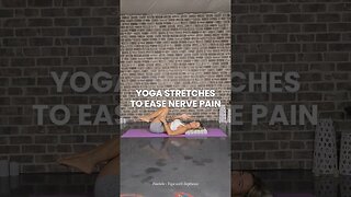 Try these Stretches for Sciatica Pain #yoga #yogastretch #sciatica #sciaticarelief #motivation