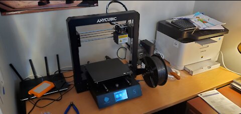 3D Printer Unbox, setup, print! Anycubic Mega S