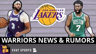 Lakers Trade Rumors: ANONYMOUS NBA Executive On Trading Anthony Davis For Jaylen Brown, Marcus Smart