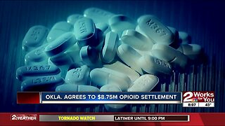 Oklahoma agrees to $8.75M opioid settlement