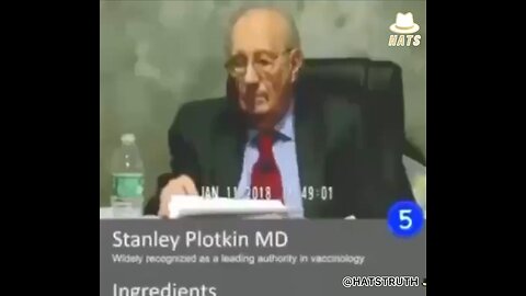 This man is Stanley Plotkin, the Godfather of vaccines. He is also a consultant to Moderna, one of t