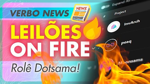 Notícias Polkadot 📰 Leilões Dotsama ON FIRE 🔥 Relatório DotInsights, Equilibrium e mais! DOT | KSM