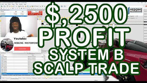 $2,500 Profit in 2 Hours System B Scalp Trade on the 5 Minutes Chart #FOREXLIVE #XAUUSD