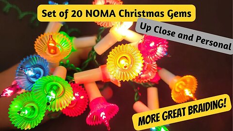 Set of 20 NOMA Christmas Gems - Up Close and Personal - Ep: 17