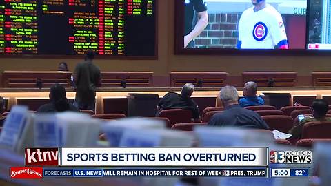 Reaction to Supreme Court decision about sports betting