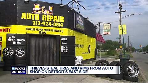 Auto repair owners speak out after being robbed thousands of dollars