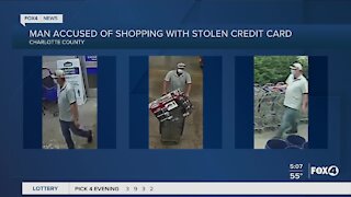 Search for man who used stolen credit card in Charlotte County