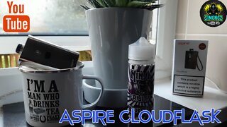 ASPIRE CLOUDFLASK KIT REVIEW #aspire#innovatethewayyouvape#vape 🔞