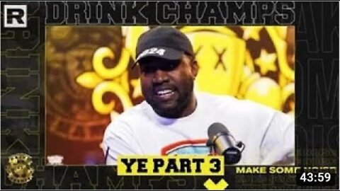 NEW Kanye West Drink Champs PART 3 FULL 45 Min Episode - WLM, Drake, Adidas, Gap, Kim| Revolt TV