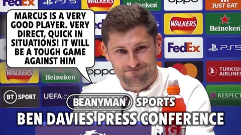 'Marcus is a very good player! Very direct! It will be tough' [ Tottenham v Sporting ] Ben Davies