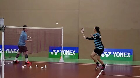 Net Kill Forehand Corner featuring Badminton Coach Kowi Chandra