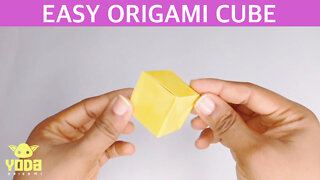 How To Make An Origami Seamless Cube - Easy And Step By Step Tutorial