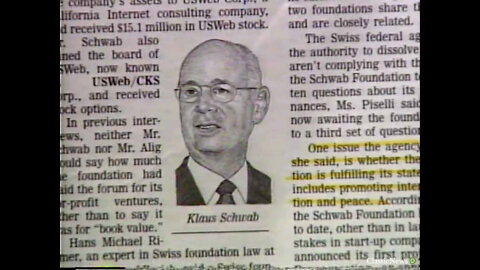 Klaus Schwab Under Investigation