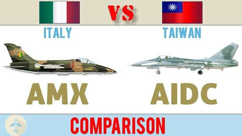 AMX vs AIDC Fighter/Attack Aircraft comparison | Italy vsTaiwan Origin